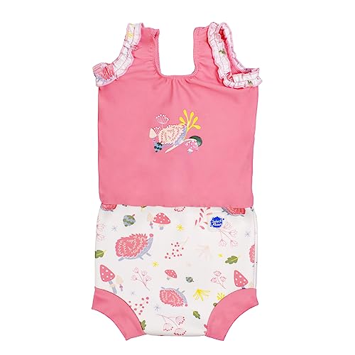 Splash About Baby - Mädchen Happy Costume One Piece Swimsuit, Forest Walk, 24 Monate EU Splash About Baby - Mädchen Happy Costume One Piece Swimsuit, Forest Walk, 24 Monate EU von Splash About