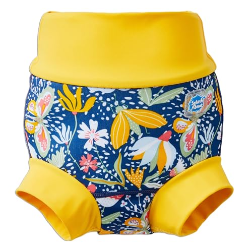 Splash About Happy Nappy Duo Wiederverwendbare Schwimmwindel, Garden Delight, 6-12 monate von Splash About