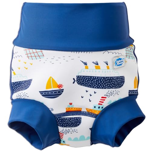 Splash About Happy Nappy Duo Schwimmwindel, Tug Boats, 4-5 Jahre von Splash About