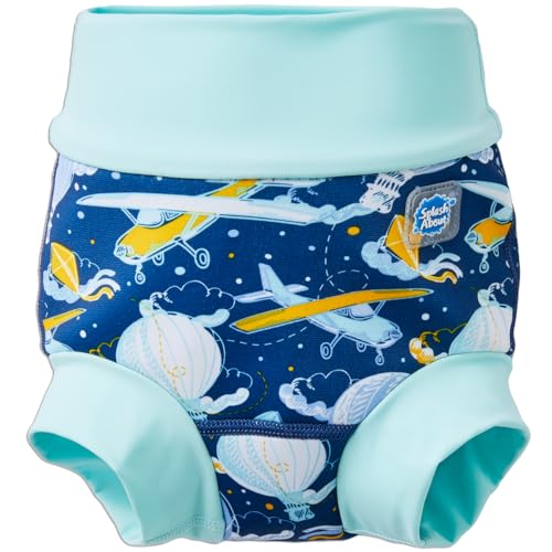 Splash About Happy Nappy Duo Wiederverwendbare Schwimmwindel, Up in the Air, 2-3 jahre von Splash About