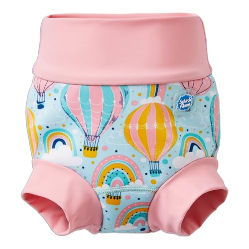 Splash About Happy Nappy Duo Wiederverwendbare Schwimmwindel, Up & Away, 12-24 monate von Splash About