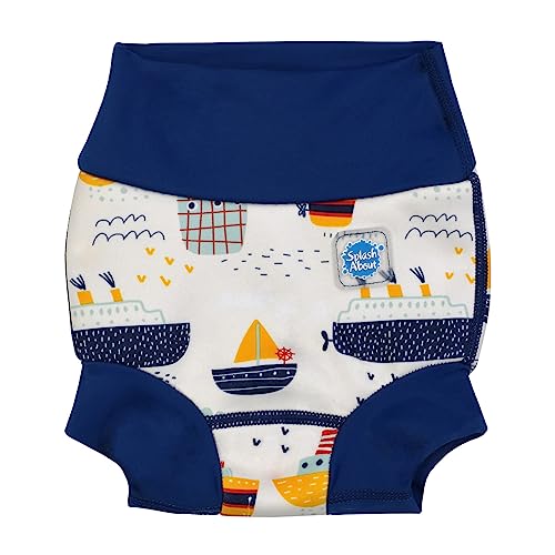 Splash About Happy Nappy Wiederverwendbare Schwimmwindel, Tug Boats, 0-3 monate Splash About Happy Nappy Wiederverwendbare Schwimmwindel, Tug Boats, 0-3 monate von Splash About
