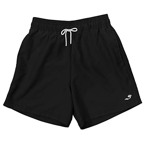 Soaked Board-Badeshorts für Herren, Schwarz, X-Groß Soaked Board-Badeshorts für Herren, Schwarz, X-Groß von Splash About