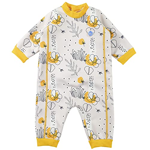 Splash About Warm In One Baby Erwärmen Wetsuit, Flower Meadow, 6-12 monate von Splash About