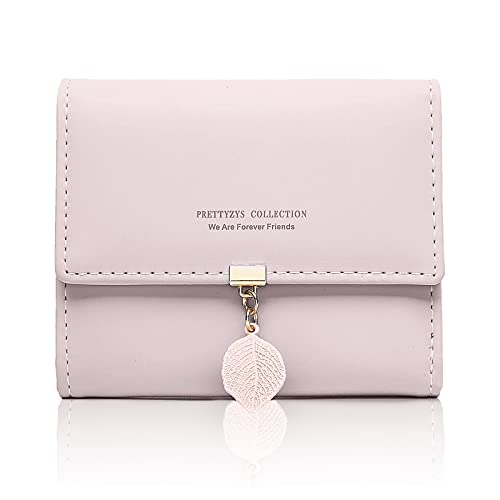 Geldbeutel Damen, Kleine Portemonnaie Multi Slots, PU Leder Brieftasche, Schlanke Kartenhalter Mini Geldbörse Für Frauen Mädchen Kinder Rosa Geldbeutel Damen, Kleine Portemonnaie Multi Slots, PU Leder Brieftasche, Schlanke Kartenhalter Mini Geldbörse Für Frauen Mädchen Kinder Rosa von Spldsun