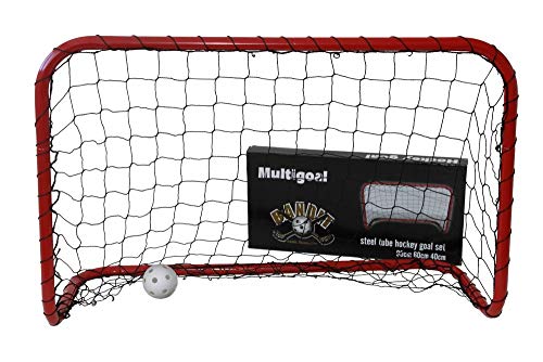 Bandit Unihockey und Floorball Tor - 90x60x40 cm, rot Bandit Unihockey und Floorball Tor - 90x60x40 cm, rot von SPOKEY