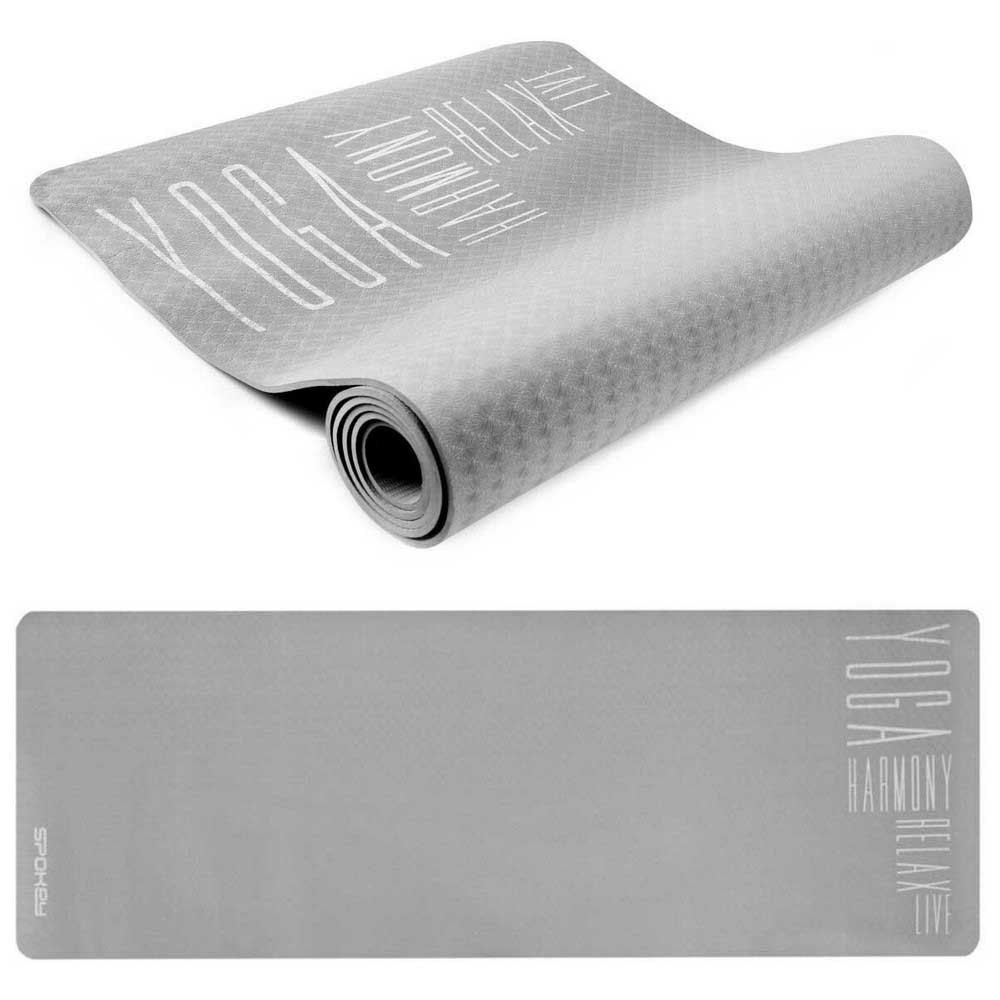 Spokey Hamsa Ii Mat Grau 180 x 60 x 0.4 cm Spokey Hamsa Ii Mat Grau 180 x 60 x 0.4 cm von Spokey
