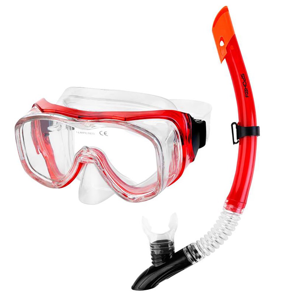 Spokey Luzon Swimming Mask Rot Spokey Luzon Swimming Mask Rot von Spokey