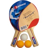 Sponeta "Record" Tischtennis Ball- und Schlägerset von Sponeta