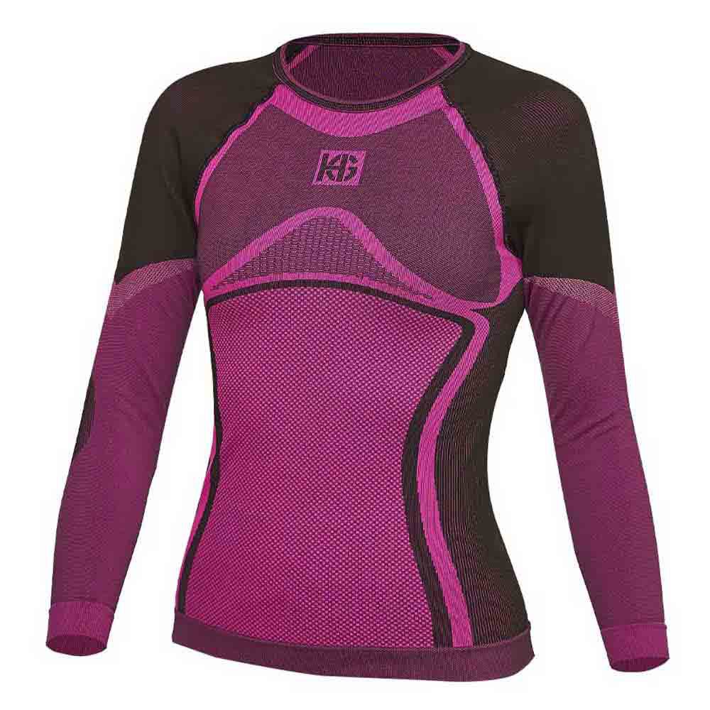 Sport Hg North Double Layer Long Sleeve T-shirt Rosa XS Frau von Sport Hg