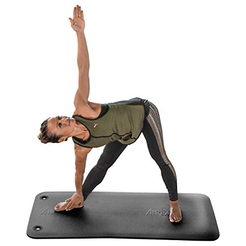 AIREX Gymnastikmatte Fitline 100 inkl. Ösen,LxBxH 100x50x1 cm, schiefer AIREX Gymnastikmatte Fitline 100 inkl. Ösen,LxBxH 100x50x1 cm, schiefer von Sport-Tec