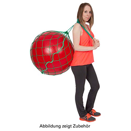 Sport-Tec Ballnetz für 1 Gymnastikball Aufbewahrungshilfe Transporttasche Aufhängung GRÜN von Sport-Tec