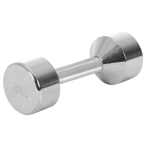 Chromhantel Kurzhantel Hantel für Fitness, Fausthantel für Bizeps, Schulter, 8 kg, Stück Chromhantel Kurzhantel Hantel für Fitness, Fausthantel für Bizeps, Schulter, 8 kg, Stück von Sport-Tec