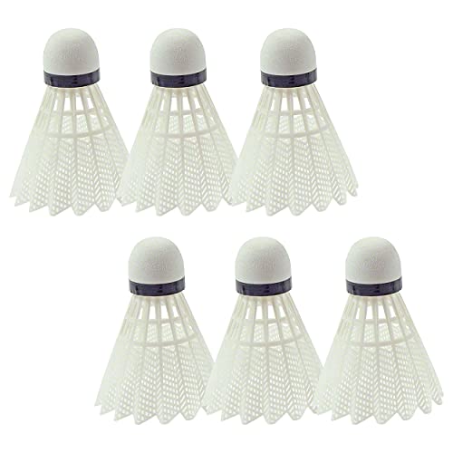 Sport-Tec Federbälle Badmintonbälle Ersatzbälle aus Kunststoff, 6 Stück Sport-Tec Federbälle Badmintonbälle Ersatzbälle aus Kunststoff, 6 Stück von Sport-Tec