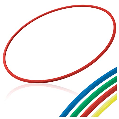 Sport-Tec Gymnastikreifen aus Kunststoff, Hula Hoop, Trainingsreifen, Turnreifen, Fitnessreifen, 80 cm, 400g von Sport-Tec