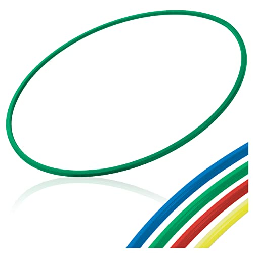 Sport-Tec Gymnastikreifen aus Kunststoff, Hula Hoop, Trainingsreifen, Turnreifen, Fitnessreifen, 80 cm, 400g von Sport-Tec