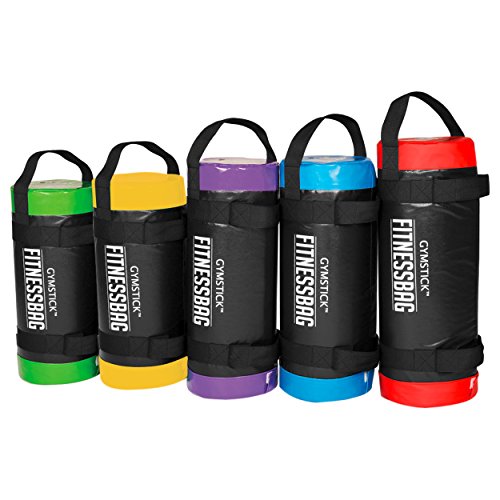 Gymstick Fitnessbag Set Gewichtssack Fitness Ausdauer Training Sack Back 5-tlg. von Sport-Tec