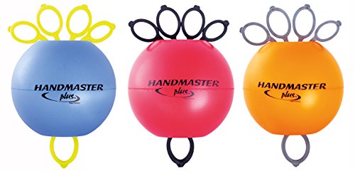 Handmaster Plus Handtrainer-Set Fingertrainer Unterarmtrainer, 3 Stärken von Sport-Tec