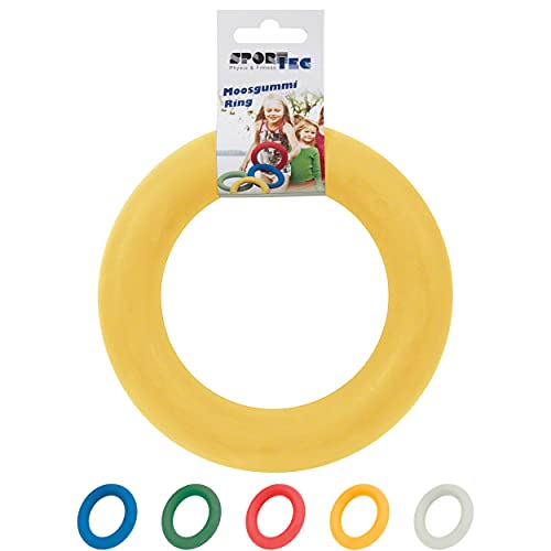 Moosgummiring Wurfring Ring Moosgummi Motorik Übungen Ø 17 cm von Sport-Tec