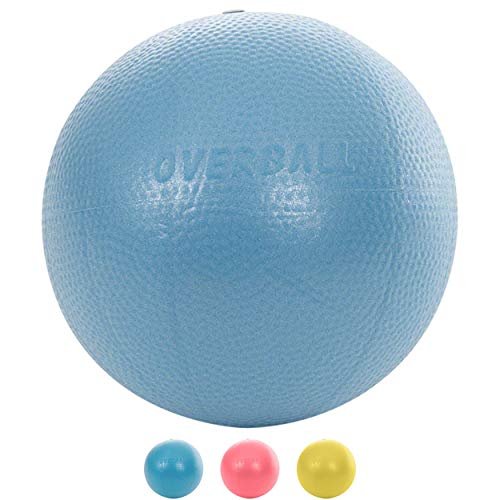 Overball 23 cm blau weicher griffiger Ball von Sport-Tec