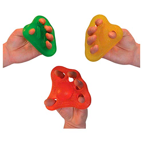 Power-Web Flex Grip Handtrainer Fingertrainer Unterarmtrainer 3er Set Power-Web Flex Grip Handtrainer Fingertrainer Unterarmtrainer 3er Set von Sport-Tec