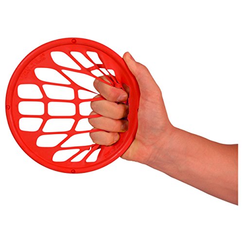 Sport-Tec Power-Web Junior Übungsnetz Handtrainer Fingertrainer 19 cm Farbe: Rot, Mittel von Sport-Tec