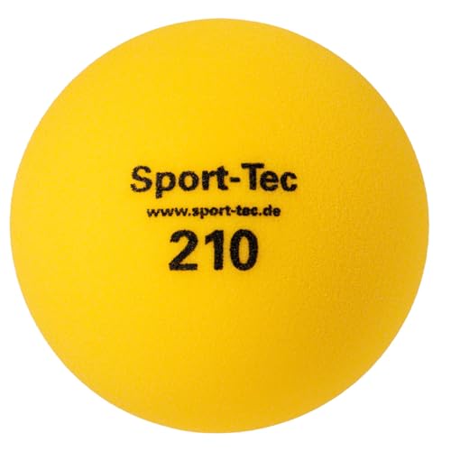 Sport-Tec Schaumstoffball unbeschichtet, Ø 21 cm, gelb Sport-Tec Schaumstoffball unbeschichtet, Ø 21 cm, gelb von Sport-Tec