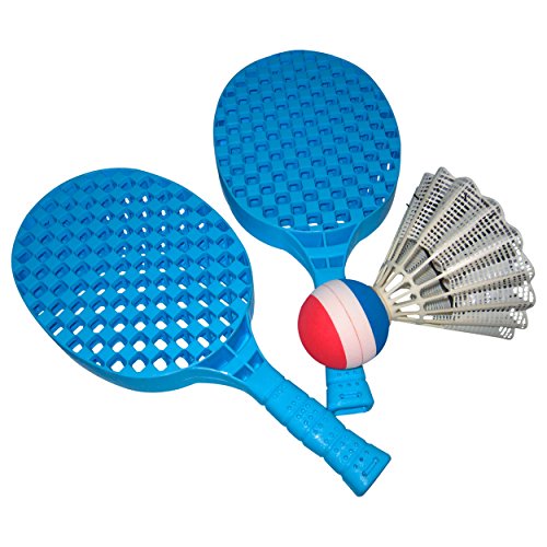 Shuttleball-Set, Riesen Badminton, Riesen Federball, 2 Schläger, 1 Ball Shuttleball-Set, Riesen Badminton, Riesen Federball, 2 Schläger, 1 Ball von Sport-Tec