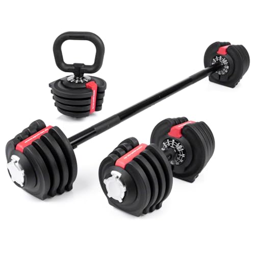 Sport-Tec 3 in 1 Multi Hantel-Set 1-19 kg von Sport-Tec