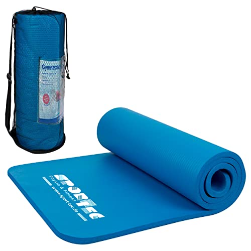 Sport-Tec Fitnessmatte inkl. Tragetasche, Gymnastikmatte, Yogamatte, Sportmatte, Turnmatte von Sport-Tec