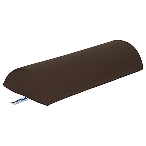 Sport-Tec Halbrolle Lagerungsrolle Lagerungskissen mit Kunstlederbezug 50x18x9 cm von Sport-Tec