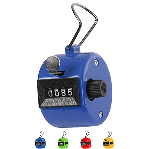 Handzähler Tally Counter 4-stellig, mechanisch, bunt von Sport-Tec