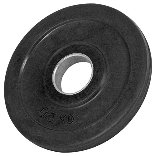 Sport-Tec Hantelscheibe mit Gummiüberzug, Hantel, Gewichte, Stück: 0,5 kg Sport-Tec Hantelscheibe mit Gummiüberzug, Hantel, Gewichte, Stück: 0,5 kg von Sport-Tec