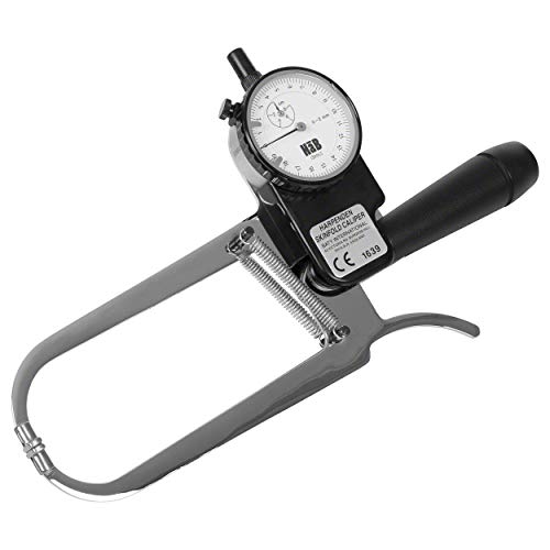 Sport-Tec Harpenden Skinfold Caliper Hautfaltenmesser, inkl. Holzbox von Sport-Tec