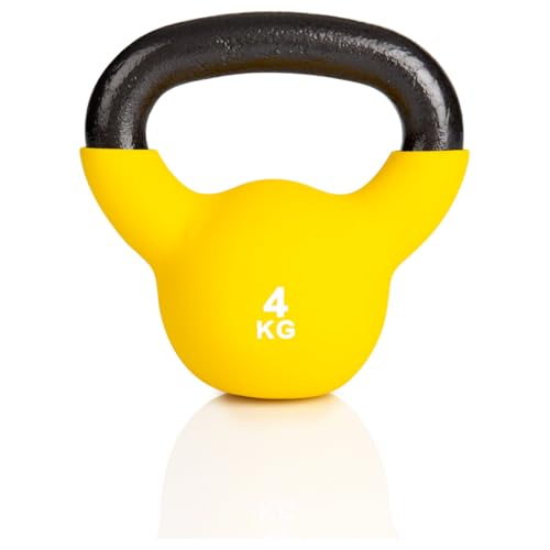 Sport-Tec Kettlebell 4kg bis 32kg // Stück Kugelhantel, Workout, Fitness, Bodybuilding, Kurzhantel, Gewichtskugel, Schwunghantel von Sport-Tec