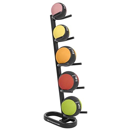 Sport-Tec Medizinball-Set 6-TLG., 1-5 kg inkl. Ständer Sport-Tec Medizinball-Set 6-TLG., 1-5 kg inkl. Ständer von Sport-Tec