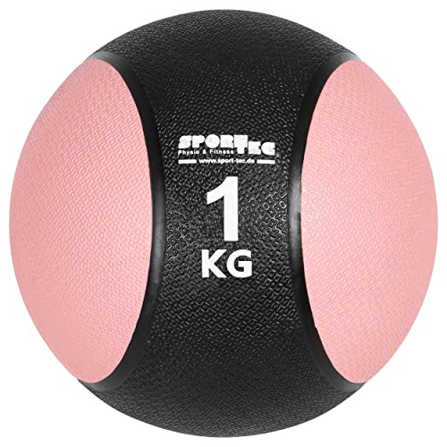 Sport-Tec Medizinball ø 19 cm, 1 kg, pink von Sport-Tec
