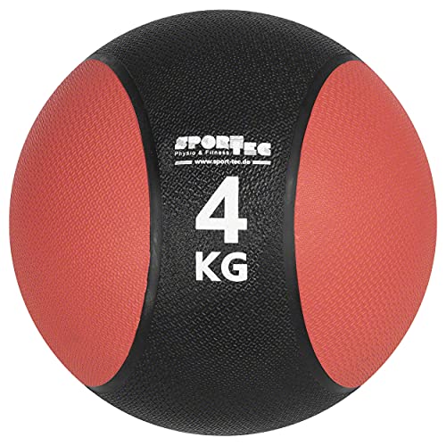 Sport-Tec Medizinball Gewichtsball Trainingsball ø 23 cm, 4 kg, rot Sport-Tec Medizinball Gewichtsball Trainingsball ø 23 cm, 4 kg, rot von Sport-Tec