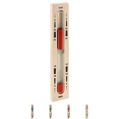 Sport-Tec Sauna-Sanduhr aus Holz, Sauna Uhr, Saunazubehör, Zeitanzeige, Eieruhr, Saunauhr Sport-Tec Sauna-Sanduhr aus Holz, Sauna Uhr, Saunazubehör, Zeitanzeige, Eieruhr, Saunauhr von Sport-Tec