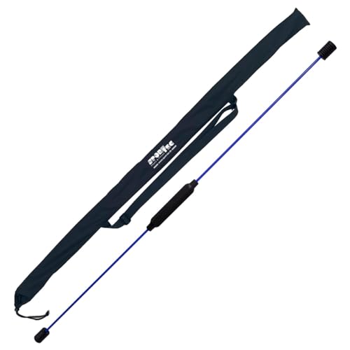 Sport-Tec Schwingstab, 160 cm inkl. Sport-Tec Tasche blau/schwarz von Sport-Tec