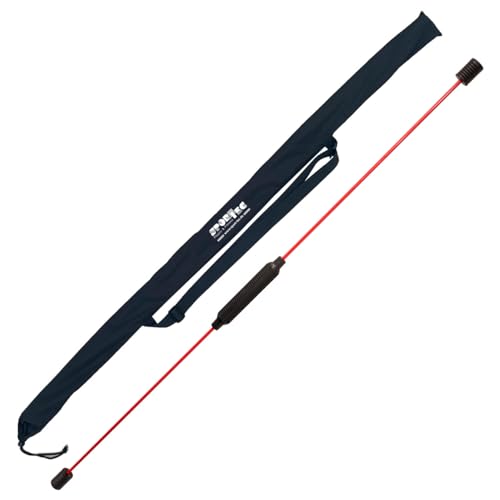 Sport-Tec Schwingstab, 160 cm inkl Tasche rot/schwarz von Sport-Tec