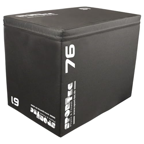 Sport-Tec Sprungtrainer 3-in-1 Soft Plyo Box, 76x61x51 cm von Sport-Tec