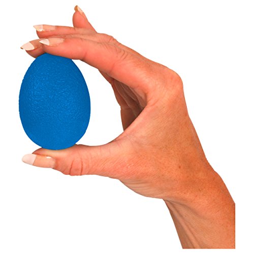 Sport-Tec Squeeze Egg Handtrainer Fingertrainer Unterarmtrainer Antistressball stark BLAU von Sport-Tec