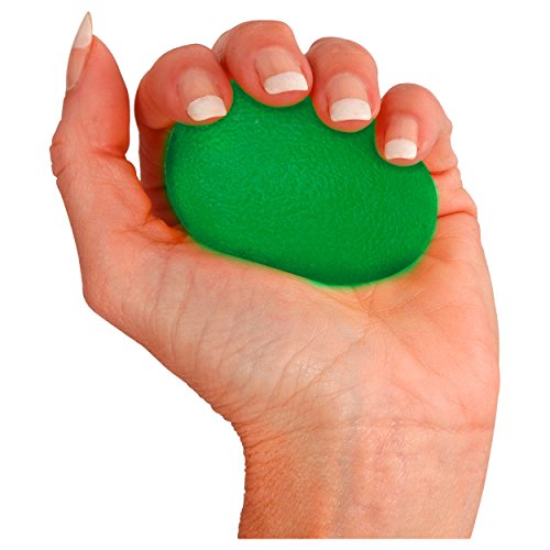 Sport-Tec Squeeze Egg Handtrainer Fingertrainer Unterarmtrainer Antistressball mittel GRÜN von Sport-Tec