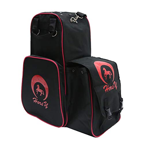 Sport Tent-Reitstiefeltasche Professionelle Reiten Stiefeltasche mit Helmfach Helmtasche Kombitasche Reitstiefel Reittasche Schwarz Schwarz/Rot Sport Tent-Reitstiefeltasche Professionelle Reiten Stiefeltasche mit Helmfach Helmtasche Kombitasche Reitstiefel Reittasche Schwarz Schwarz/Rot von Sport Tent