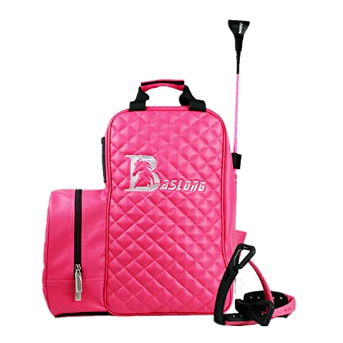 Sport Tent Reittasche für Helm und Stiefel Kombitasche Stiefeltasche Leder PU Reitstiefeltasche mit helmfach Tragetasche Groß Rosa Sport Tent Reittasche für Helm und Stiefel Kombitasche Stiefeltasche Leder PU Reitstiefeltasche mit helmfach Tragetasche Groß Rosa von Sport Tent