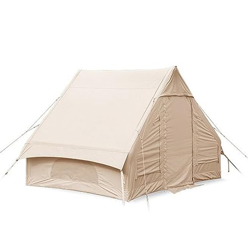 Sport Tent Zelt Aufblasbar Stehhöhe Campingzelt Wasserdichtes Glamping-Zelt mit Pumpe Hauszelt 4 Jahreszeiten Oxford Hüttenzelt 3,2×2m von Sport Tent