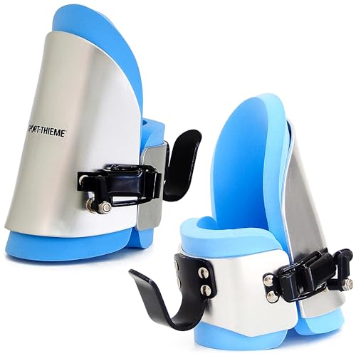 Sport-Thieme Gravity Boots | Hanging Shoes, Hängeschuhe für Sprossenwände, Klimmzugbügel | Stahlblech, Schaumstoffpolster, Sicherheitsverschluss | LxB: 21 x 9 cm | ø 87 mm | 1,15 kg Sport-Thieme Gravity Boots | Hanging Shoes, Hängeschuhe für Sprossenwände, Klimmzugbügel | Stahlblech, Schaumstoffpolster, Sicherheitsverschluss | LxB: 21 x 9 cm | ø 87 mm | 1,15 kg von Sport-Thieme