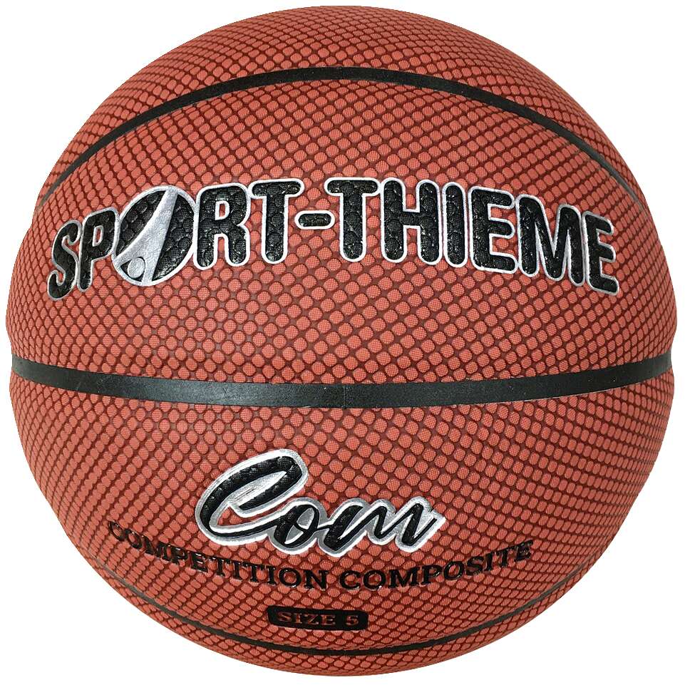 Sport-Thieme Basketball "Com", Größe 5, Braun von Sport-Thieme