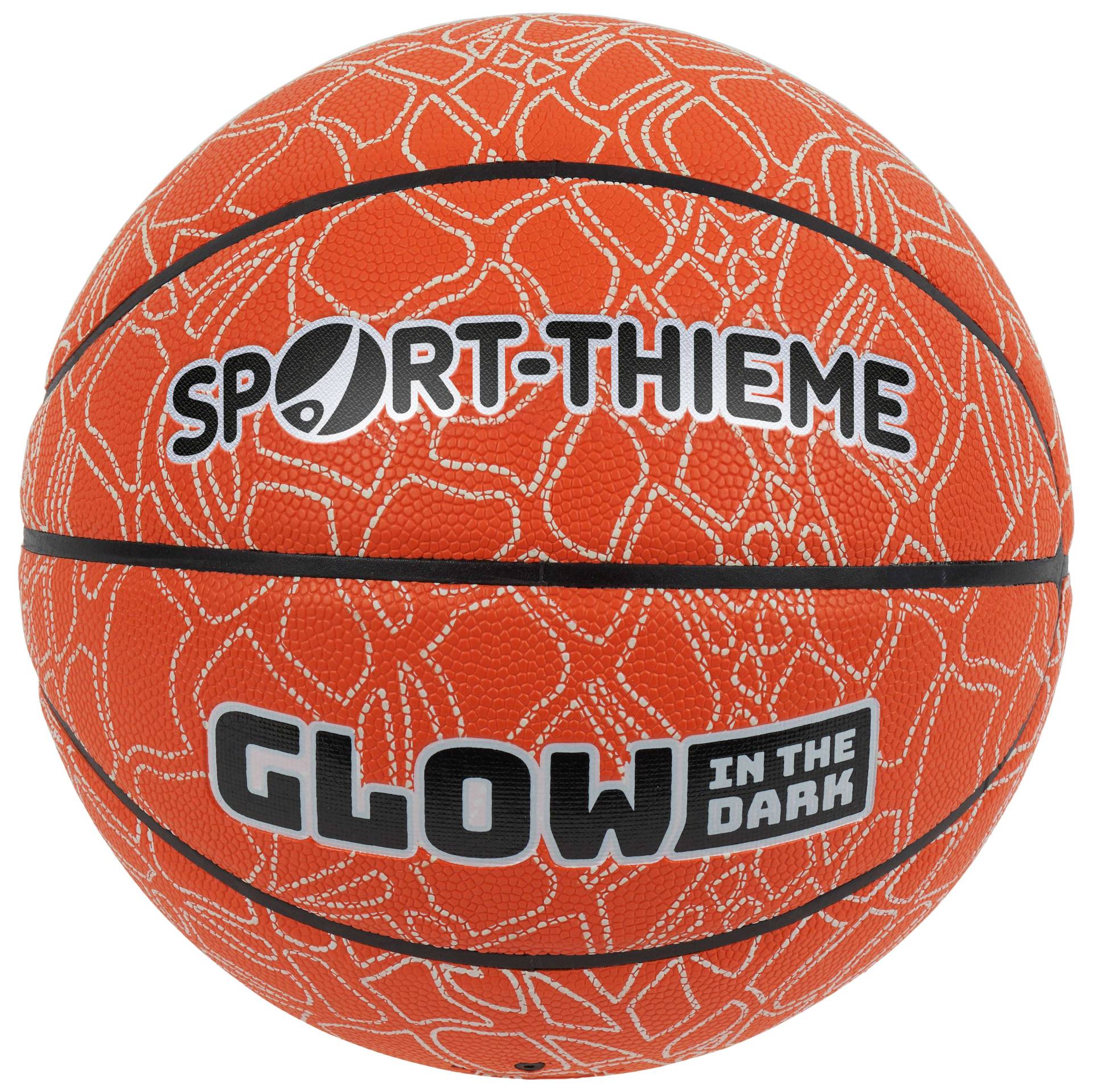 Sport-Thieme Basketball "Glow in the Dark", Braun von Sport-Thieme